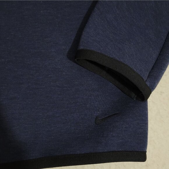 Nike Sportswear Big Kids Tech Fleece Full Zip Hoodie Size Medium 10-12 Yrs Blue - Picture 6 of 14